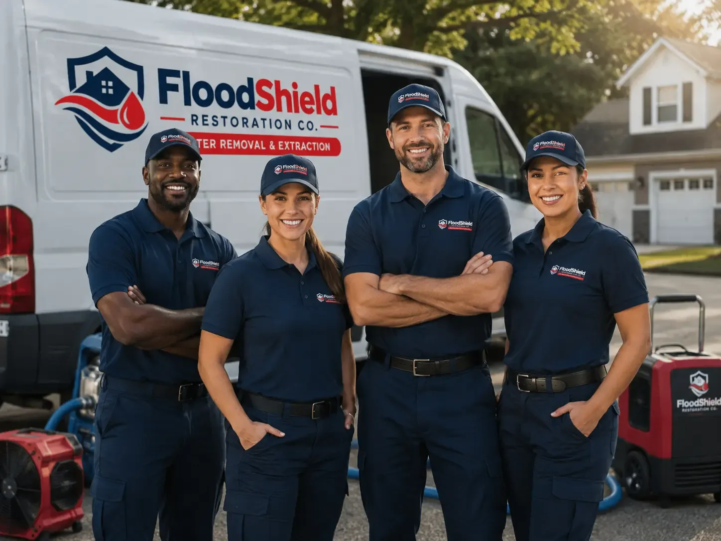 Flood Damage Restoration company in Harrisville, OH
